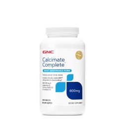 GNC Calcimate Complete™, Calciu Citrat Malat, 240 tb