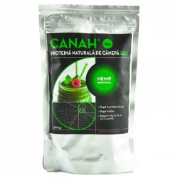 Pudra proteica de canepa, 300 g, Canah Pudra proteica de canepa, 300 g, Canah