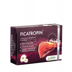 Supliment pentru sustinerea functiilor hepatice Ficatropin, 30 capsule - Adya Green Pharma