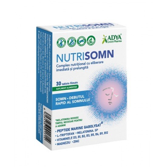 Nutrisomn, 30 Comprimate, Adya
