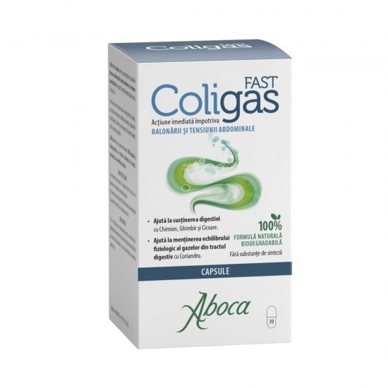 Coligas Fast, 30 capsule, Aboca
