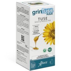 GrinTuss sirop de tuse pentru adulti, 180 ml - Aboca