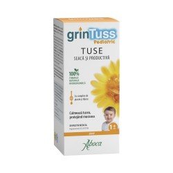 GrinTuss Pediatric sirop de tuse pentru copii, 180 ml - Aboca