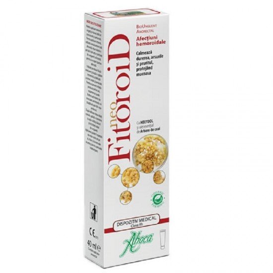 NeoFitoroid Bio unguent, 40 ml - Aboca
