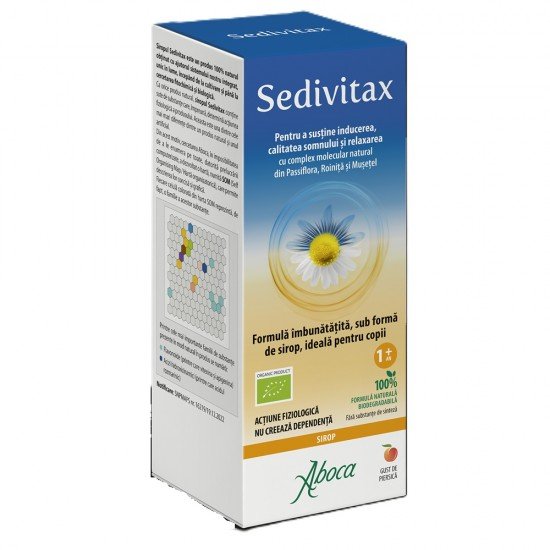 Sirop Bio pentru copii Sedivitax, 220 g - Aboca
