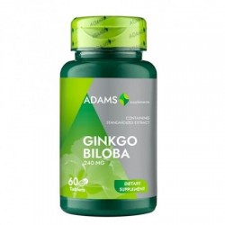 Ginkgo Biloba, 240mg, 60 tablete - Adams Vision