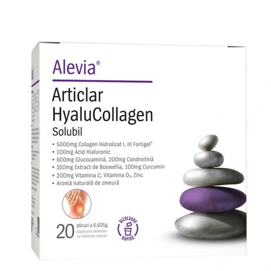 Complex Articlar HyaluCollagen, 20 plicuri - Alevia