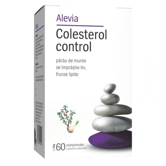 Colesterol Control, 60 comprimate - Alevia