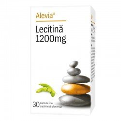Lecitina 1200mg, 30 capsule - Alevia