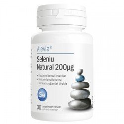 Seleniu natural 200 mcg, 30 capsule - Alevia