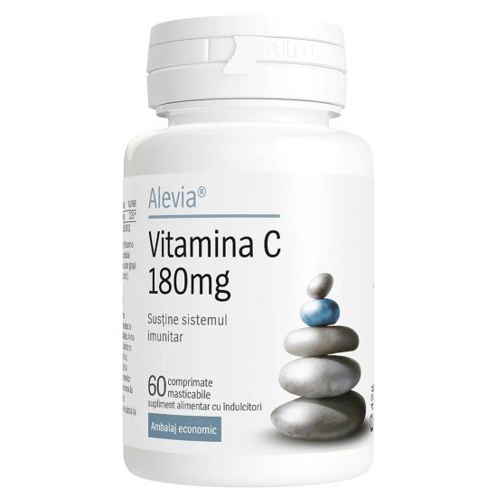 Vitamina C 180mg, 60 comprimate - Alevia