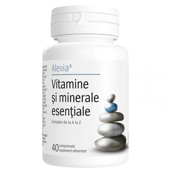 Vitamine si minerale, 40 comprimate - Alevia