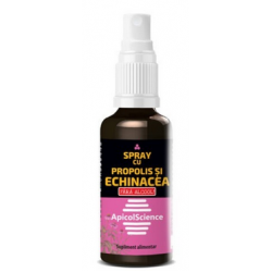 SPRAY CU PROPOLIS&ECHINACEA FARA ALCOOL 50ML