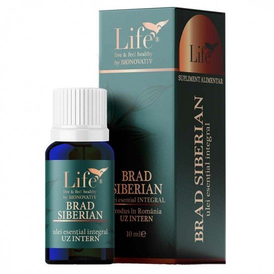 Ulei esential integral de brad siberian, 10 ml - Bionovativ