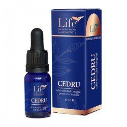 Ulei esential integral de Cedru, 10 ml - Bionovativ