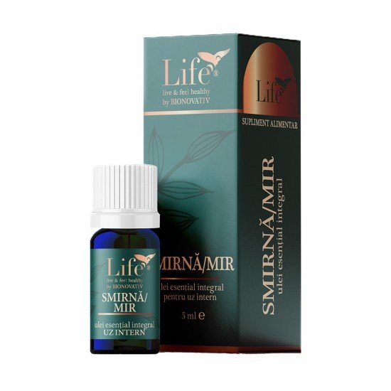 Ulei esential integral de smirna/mir, 5 ml - Bionovativ