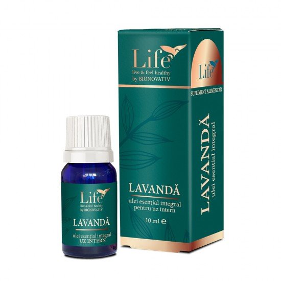 Ulei esential de lavanda, 10 ml - Bionovativ