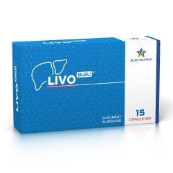 LivoBleu, 15 capsule moi, Bleu Pharma.
