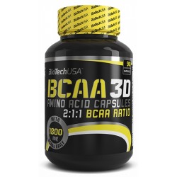 BCAA 3D, 90 caps, Biotech