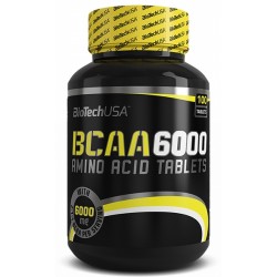 BCAA 6000, 100 tablete, Biotech