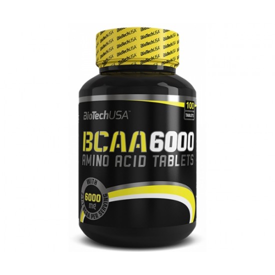 BCAA 6000, 100 tablete, Biotech BCAA 6000, 100 tablete, Biotech