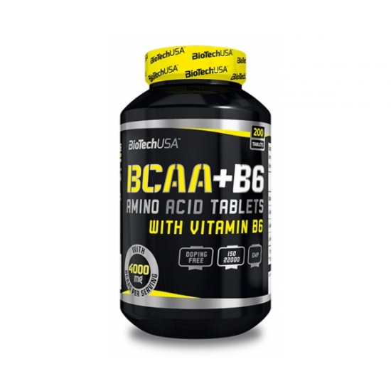 BCAA+B6, 200 tablete, Biotech