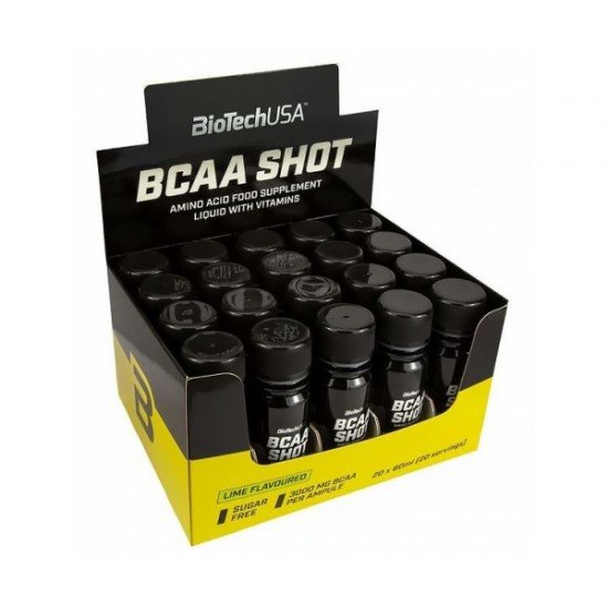 BCAA Shot, 20 fiole, Biotech