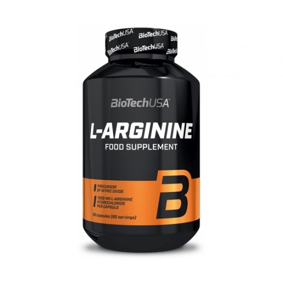 L-Arginine, 90 capsule, Biotech