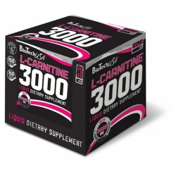 L-Carnitine 3000 mg, 20 fiole, Biotech