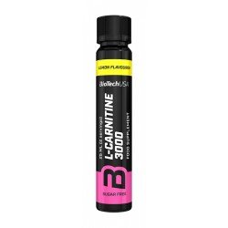 L-Carnitine 3000 mg, 20 fiole, Biotech