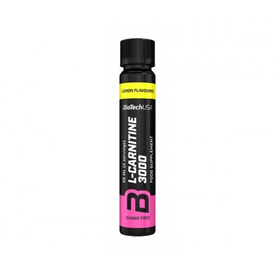 L-Carnitine 3000 mg, 20 fiole, Biotech