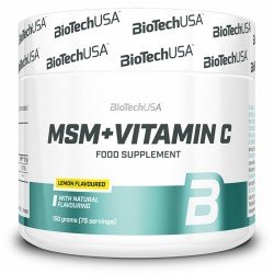 MSM + Vitamin C, 150 grame, Biotech