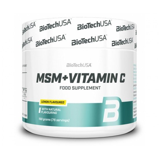MSM + Vitamin C, 150 grame, Biotech