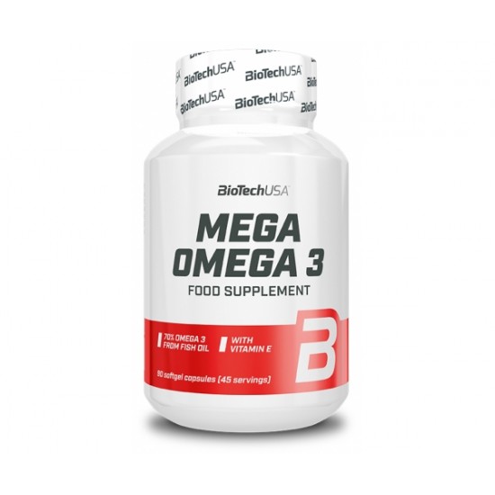 Mega Omega 3, 90 capsule, Biotech