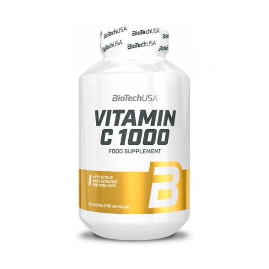 Vitamin C 1000 Bioflavonoids, 100 tablete, Biotech
