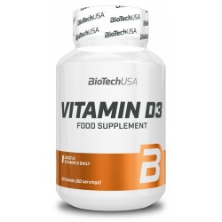 Vitamin D3, 60 tablete, Biotech