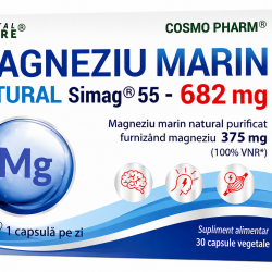 Magneziu Marin, 682 mg, 30 capsule, Cosmo Pharm