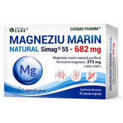 Magneziu Marin, 682 mg, 30 capsule, Cosmo Pharm