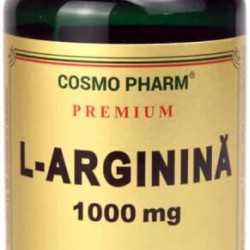L-arginina 1000mg, 30 tablete, Cosmopharm