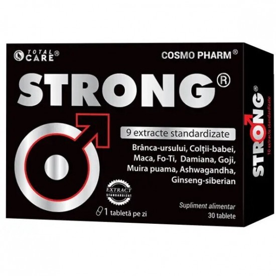 Strong supliment pentru potenta, 30 tablete, Cosmopharm