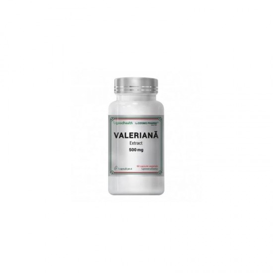Valeriana Extract, 500 mg, 60 capsule, Cosmo Pharm