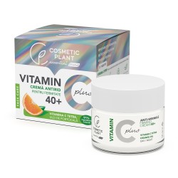 Crema antirid pentru fermitate 40+ Vitamin C Plus - Cosmetic Plant