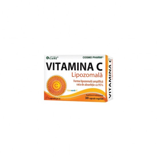 Vitamina C Lipozomala, 30 capsule, Cosmopharm