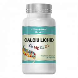 Calciu Lichid, 90 capsule, Cosmo Pharm