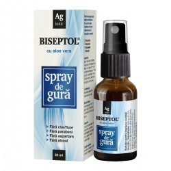 Spray de gura cu Aloe Vera Biseptol, 20 ml - Dacia Plant