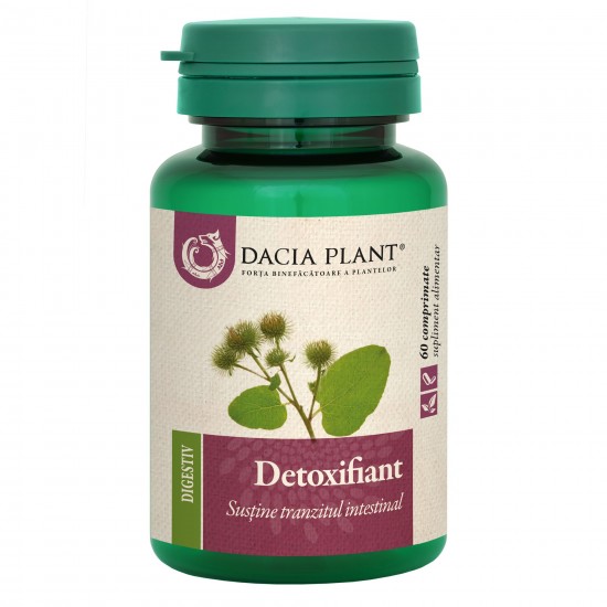 Detoxifiant, 60 comprimate - Dacia Plant