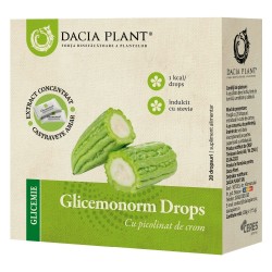 Glicemonorm Drops, 20 bucati - Dacia Plant