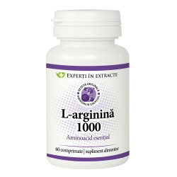 L-arginina Experti in Extracte, 60 comprimate - Dacia Plant