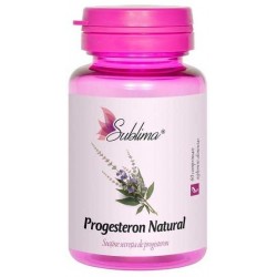 Progesteron Natural Sublima, 60 comprimate - Dacia Plant