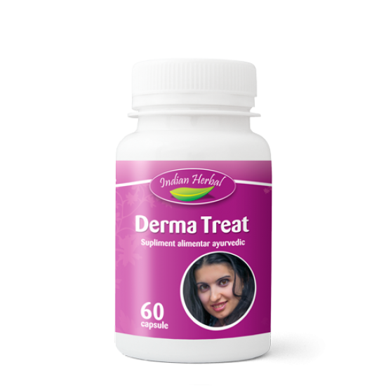 Derma Treat, Indian Herbal, 60 caps
